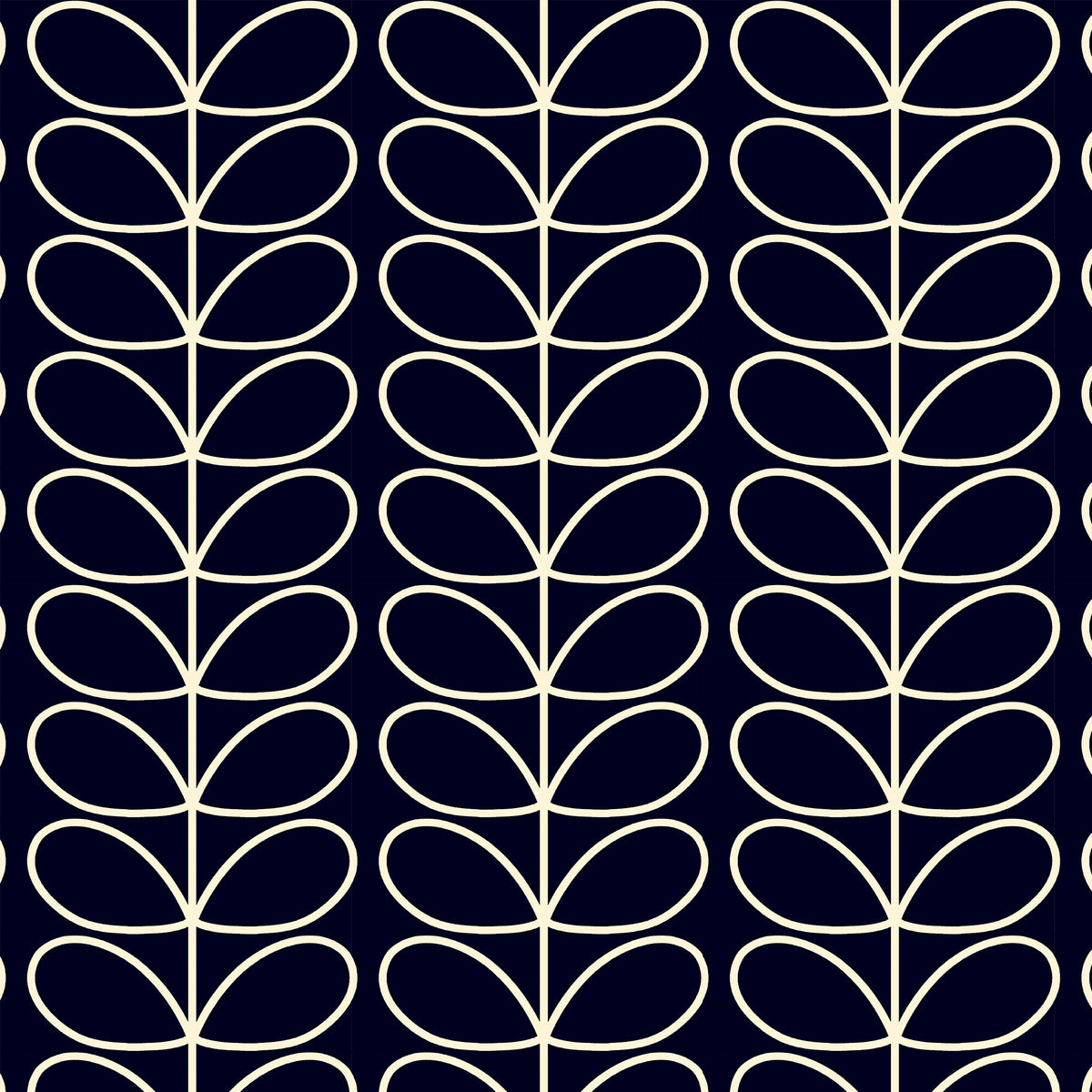 Orla Kiely Jumbo Linear Stem Translucent Made to Measure Roller Blind Whale