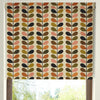 Orla Kiely Multi Stem Blackout Made To Measure Roller Blind Auburn Orange