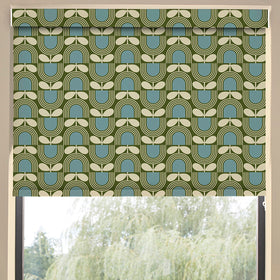 Orla Kiely Striped Tulip Translucent Made To Measure Roller Blind Bancha