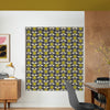 Orla Kiely Striped Tulip Translucent Made To Measure Roller Blind Navy