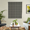 Orla Kiely Textured Flower Blackout Made To Measure Roller Blind Charcoal