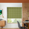 Orla Kiely Textured Flower Blackout Made To Measure Roller Blind Olive