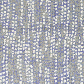 Voyage Maison Orton Woven Jacquard Viscose Fabric Bluebell
