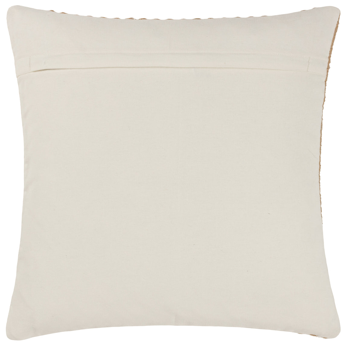 Yard Organik Stripe Woven 45cm x 45cm Filled Cushion Natural