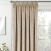 Oxford 66x84 Thermal Blackout Pencil Pleat Door Curtain Cream