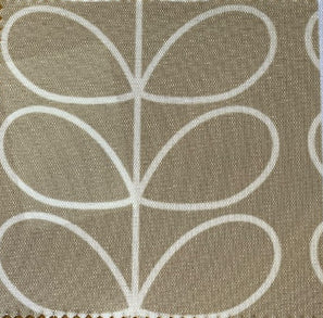 Orla Kiely Linear Stem Made to Measure Curtain Latte