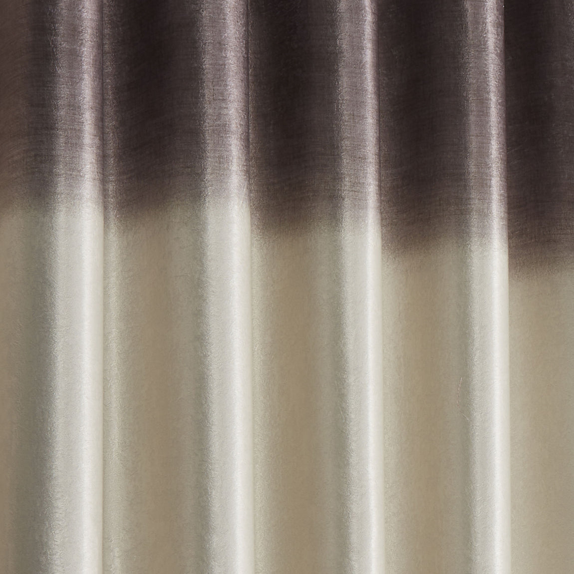 Fusion Ombre Strata Ready Made Eyelet Curtains Chocolate