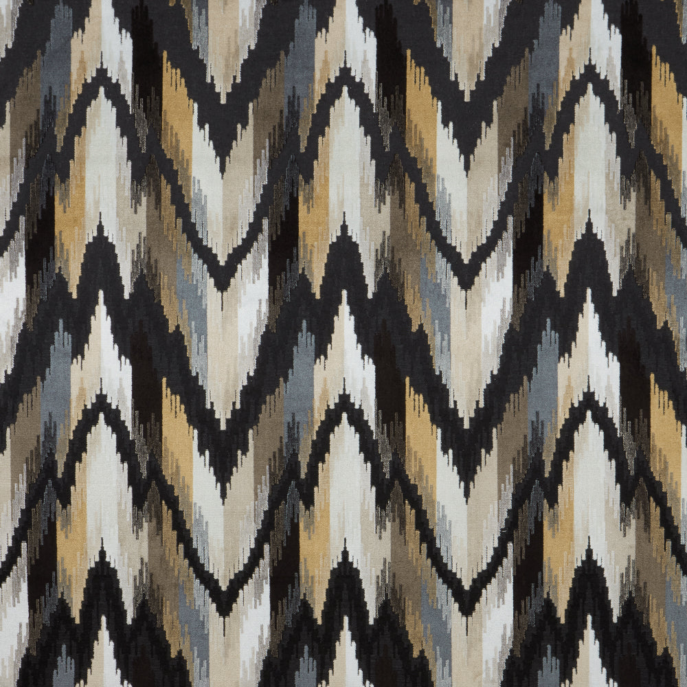 iLiv Omega Flame Retardant Velvet Upholstery Fabric Charcoal