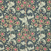 William Morris Orchid Outdoor Fabric Slate