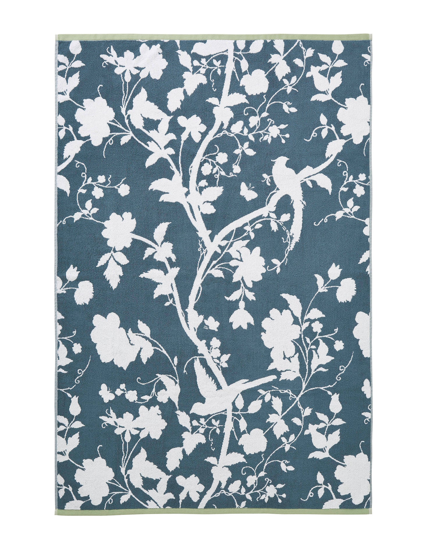 Laura Ashley Oriental Garden Towel Dusky Seaspray