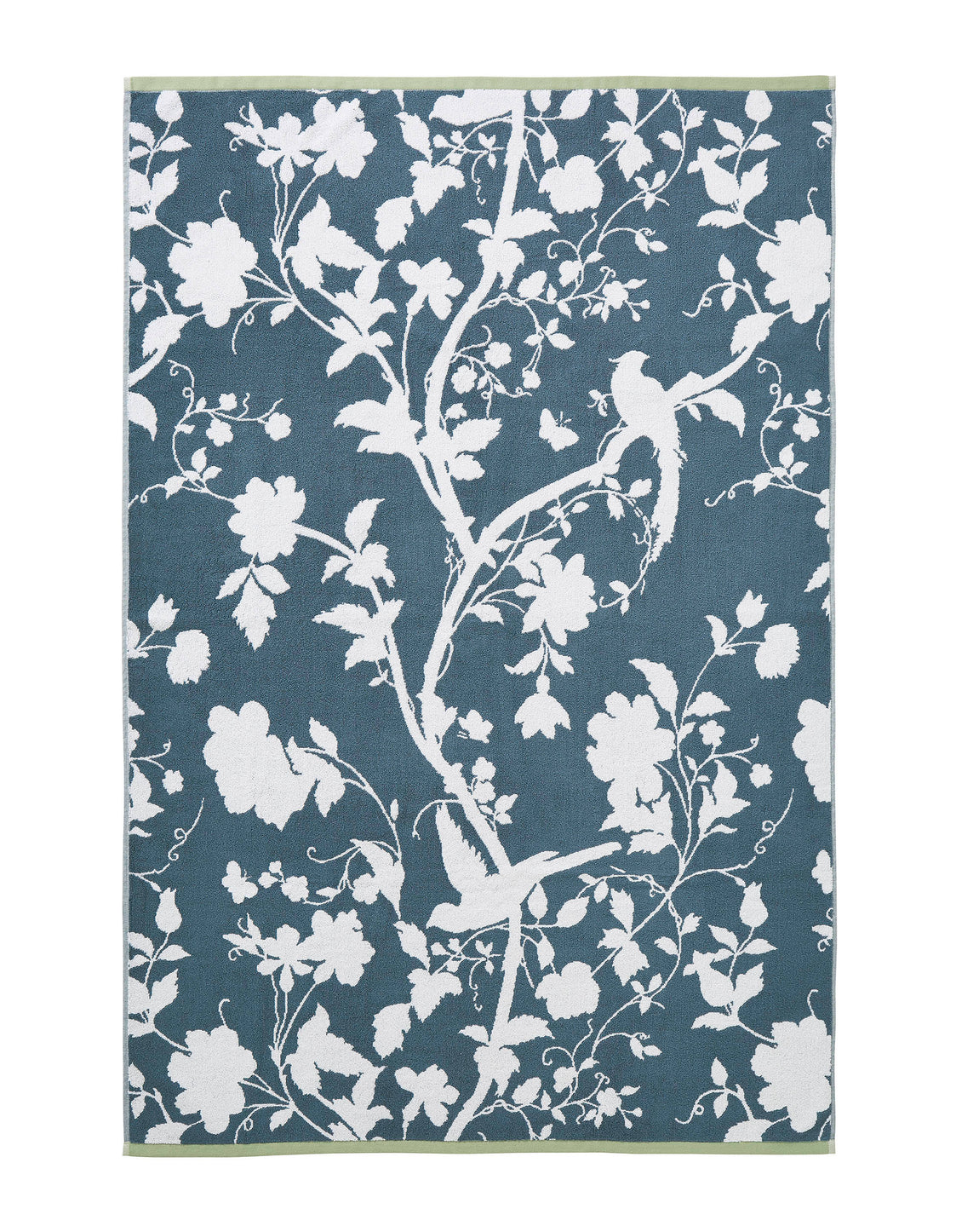 Laura Ashley Oriental Garden Towel Dusky Seaspray
