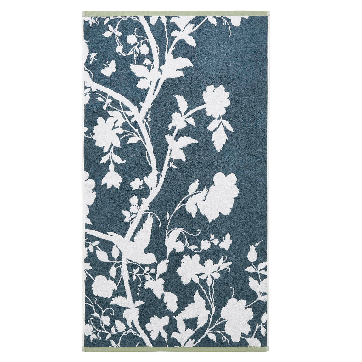 Laura Ashley Oriental Garden Towel Dusky Seaspray