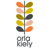Orla Kiely Floret Check Duvet Cover Bedding Set Dill Pink