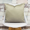 Paoletti Palermo Sateen 45cm x 45cm Filled Cushion Oyster