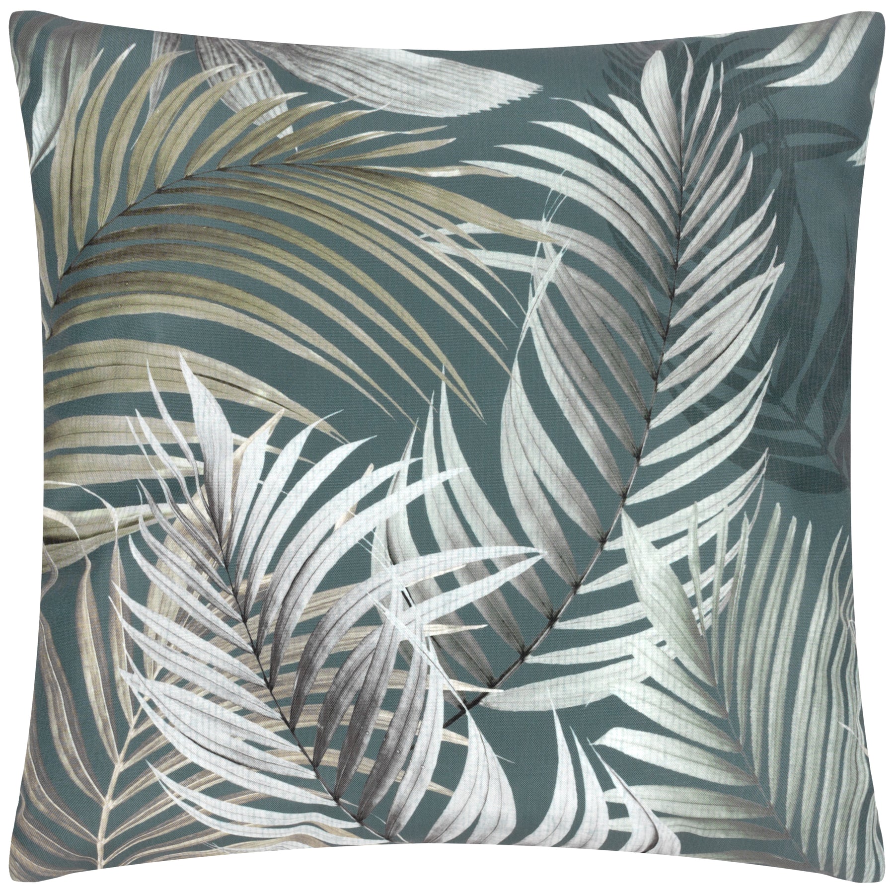 Palma Botanical Outdoor Filled Cushion 43cm x 43cm Green