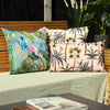 Palms Boudoir Outdoor Filled Cushion 30cm x 50cm Blush