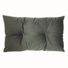 Paoletti Panther Velvet 30cm x 50cm Filled Boudoir Dark Grey