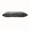 Paoletti Panther Velvet 30cm x 50cm Filled Boudoir Dark Grey