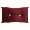Paoletti Panther Velvet 30cm x 50cm Filled Boudoir Oxblood