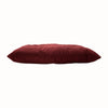 Paoletti Panther Velvet 30cm x 50cm Filled Boudoir Oxblood