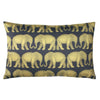 Paoletti Parade Elephant Printed 40cm x 60cm Filled Boudoir Navy