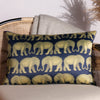 Paoletti Parade Elephant Printed 40cm x 60cm Filled Boudoir Navy