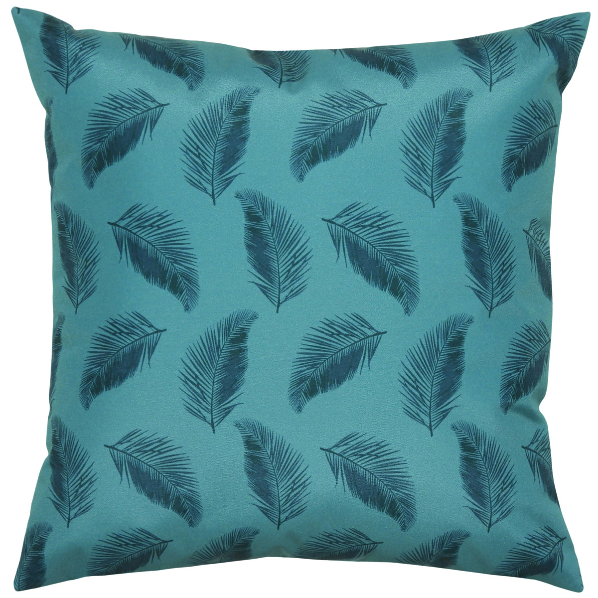 Parrots Outdoor Filled Cushion 43cm x 43cm Multi Teal