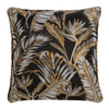 Laurence Llewelyn-Bowen Paradise Palm Jacquard Filled Cushion 43cm x 43cm Black