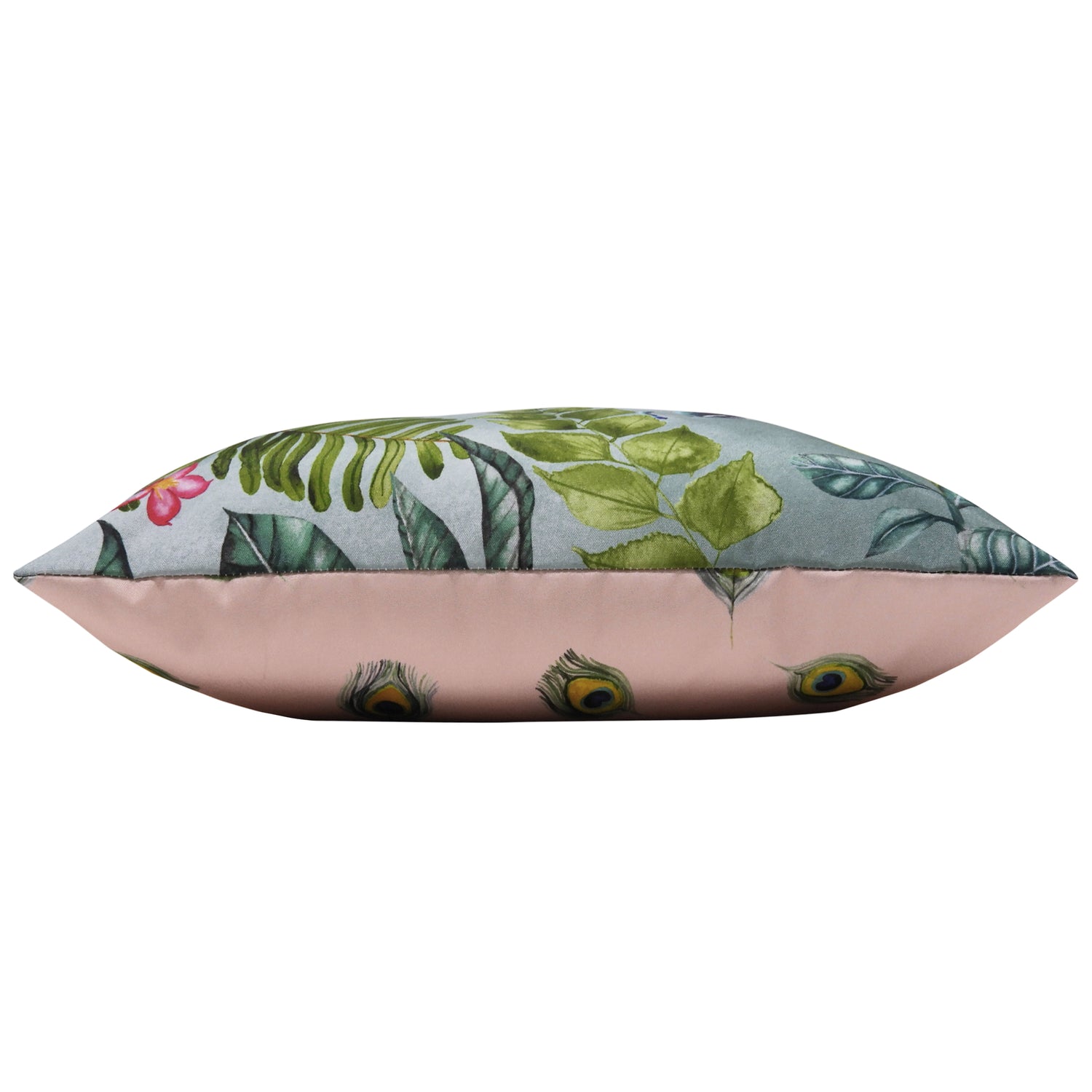 Peacock Outdoor Filled Cushion 43cm x 43cm Multi