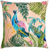 Peacock Outdoor Filled Cushion 43cm x 43cm Blush