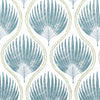 Ashley Wilde Penelope Printed Fabric Lagoon