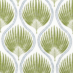 Ashley Wilde Penelope Printed Fabric Olive