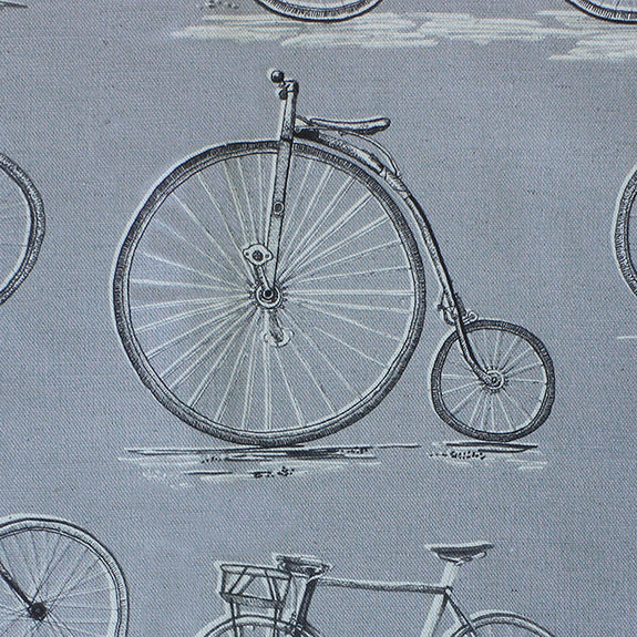 Voyage Maison Pennyfarthing Printed Cotton Fabric Antique