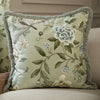 Sanderson Porcelain Garden Printed Chenille 50cm x 50cm Filled Cushion Sage