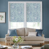 Laura Ashley Picardie Made to Measure Roman Blind Blue Sky
