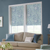 Laura Ashley Picardie Made to Measure Roman Blind Blue Sky