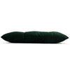 Paoletti Pineapple Velvet 30cm x 50cm Filled Boudoir Emerald Green