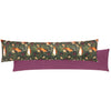 Pineberry Forest Velvet 90cm x 20cm Draught Excluder Multi