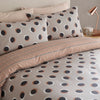 Fusion Polka Spot Duvet Cover Bedding Set Natural