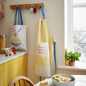 Ulster Weavers Pasta Lovers Club Cotton Apron Yellow