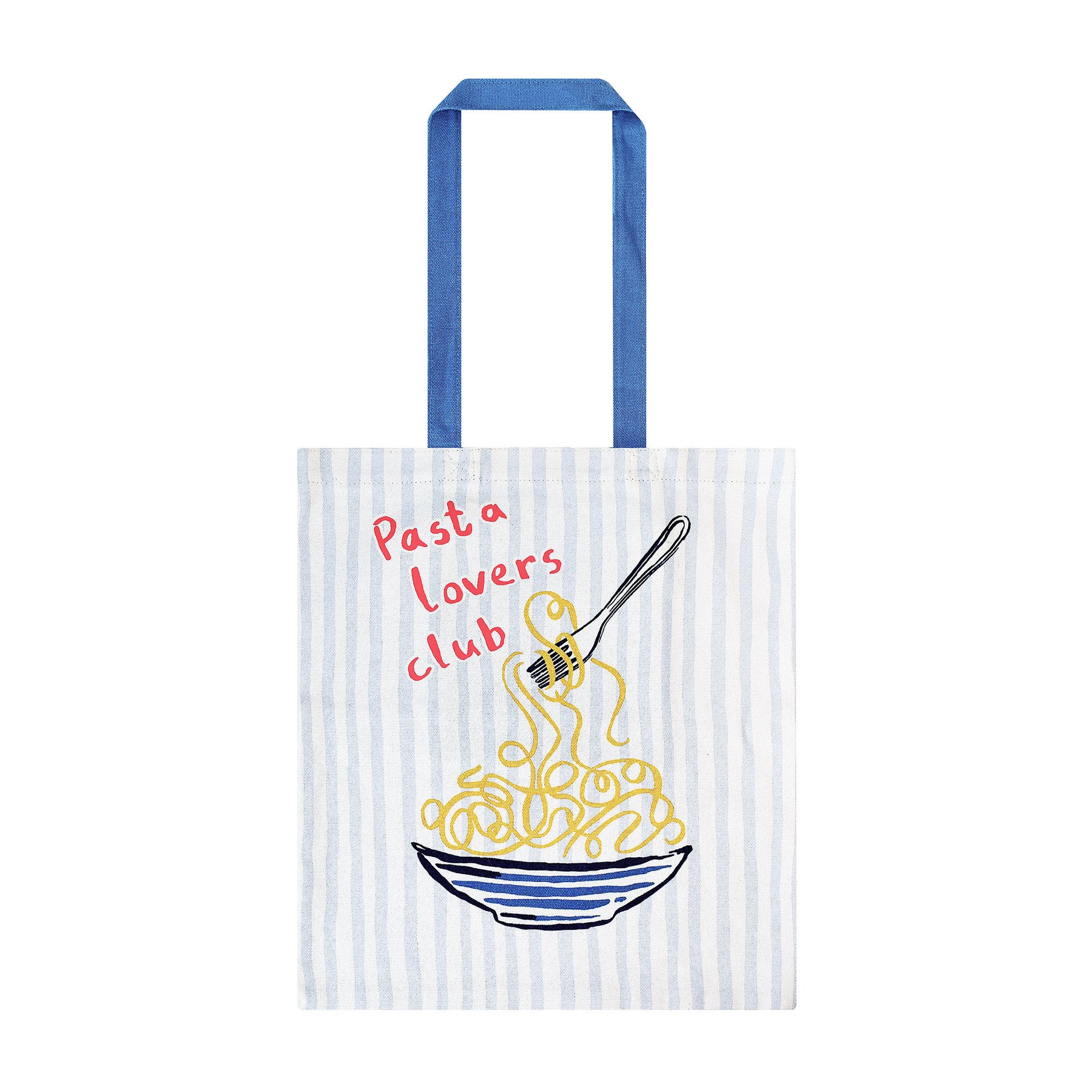 Ulster Weavers Pasta Lovers Club Tote Shopping Bag  Yellow