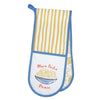 Ulster Weavers Pasta Lovers Club Double Oven Glove Yellow