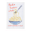 Ulster Weavers Pasta Lovers Club Cotton Tea Towel Yellow