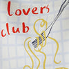 Ulster Weavers Pasta Lovers Club Cotton Tea Towel Yellow