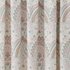 Dreams & Drapes Palais Damask Print Ready Made Pencil Pleat Curtains 66 x 72 Green