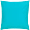 Plain Outdoor Filled Cushion 55cm x 55cm Aqua
