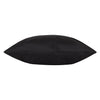 Plain Outdoor Filled Cushion 55cm x 55cm Black