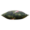 Platalea Botanical Outdoor Filled Cushion 43cm x 43cm Bottle Green
