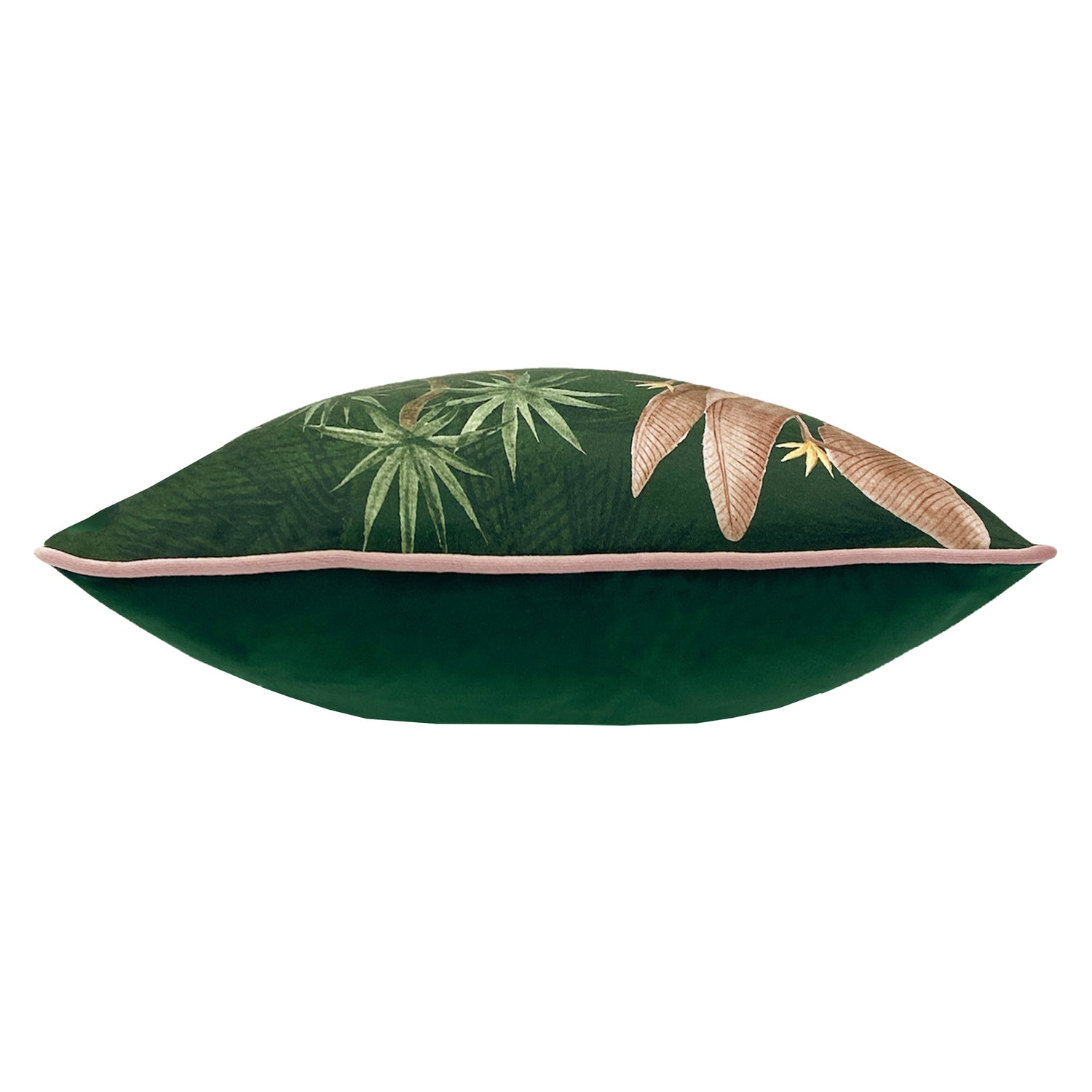 Platalea Botanical Filled Cushion 43cm x 43cm Green