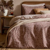 Yard Perrie Leaf Muslin Duvet Cover Bedding Set Cinnamon